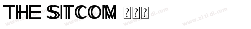 The Sitcom字体转换